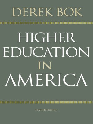cover image of Higher Education in America